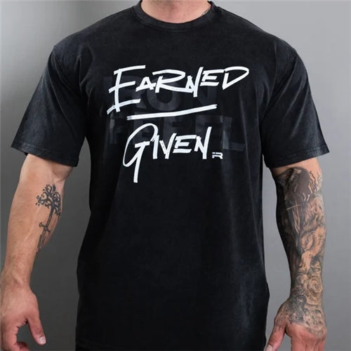 Iron Rebel Earned/Given Tee