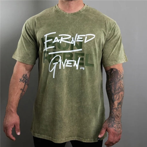 Iron Rebel Earned/Given Tee