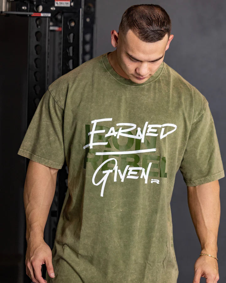 Iron Rebel Earned/Given Tee