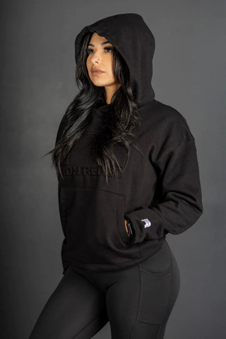 Iron Rebel Embossed Hoodie