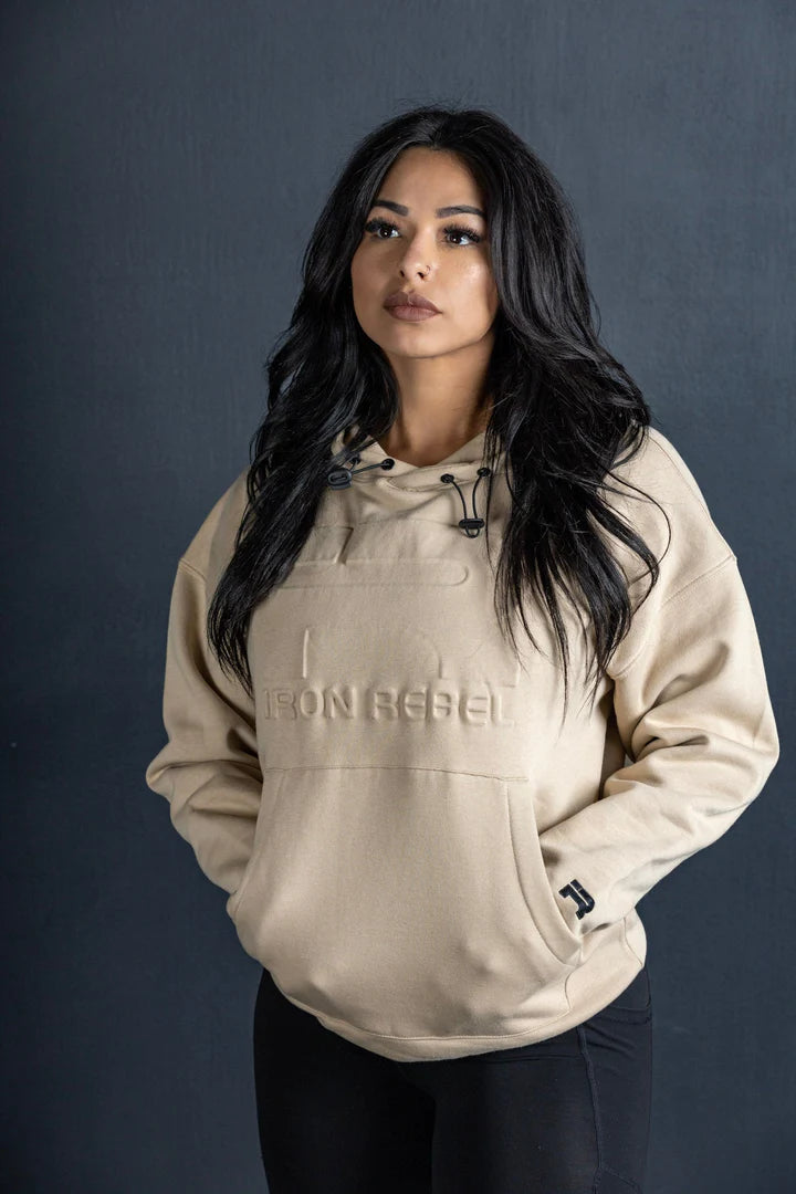 Iron Rebel Embossed Hoodie