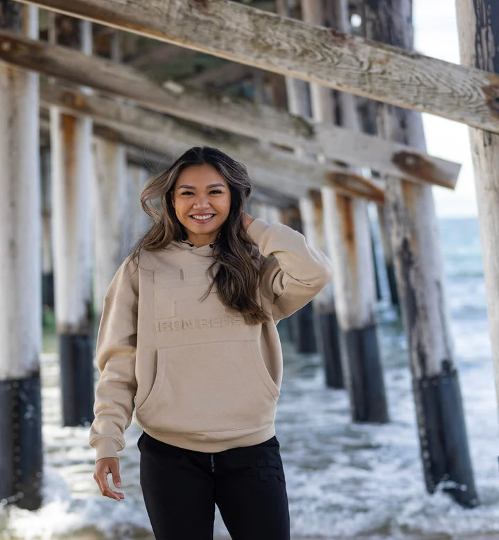 Iron Rebel Embossed Hoodie