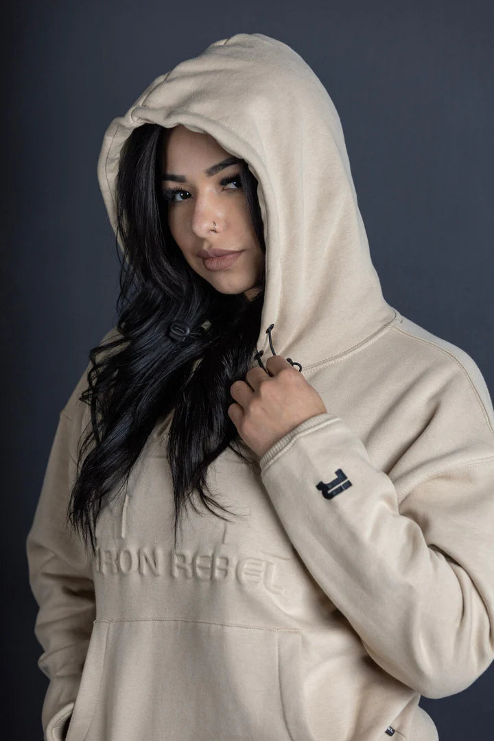 Iron Rebel Embossed Hoodie