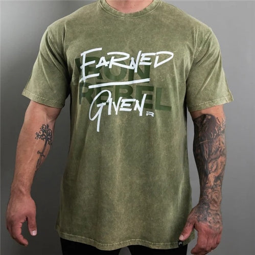 Iron Rebel Earned/Given Tee